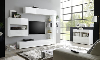 White AKIRA entrance cabinet