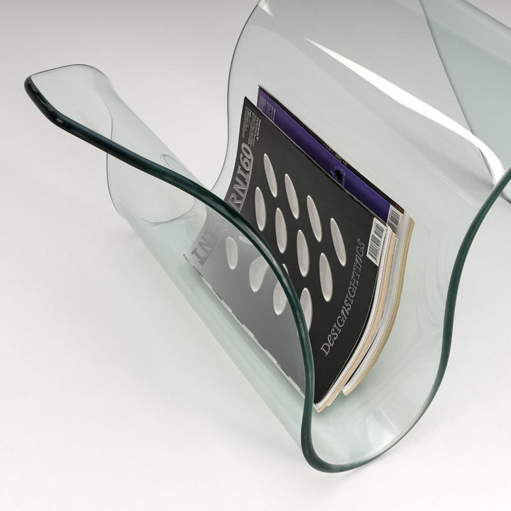 Transparent FAO magazine rack