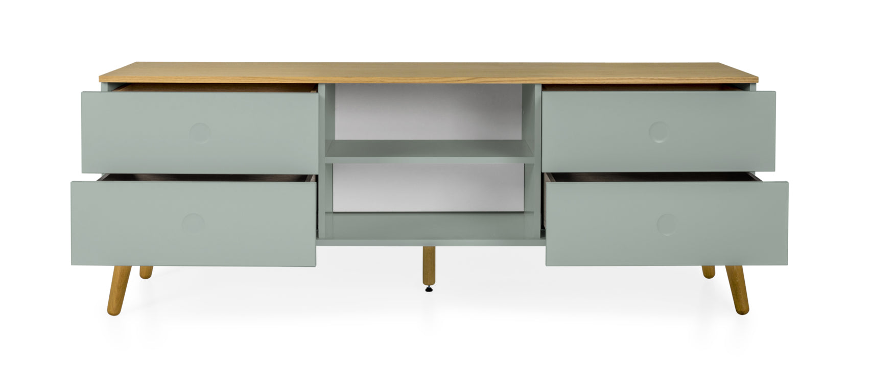 Mensola/Libreria CASPER verde pino – TFT Home Furniture