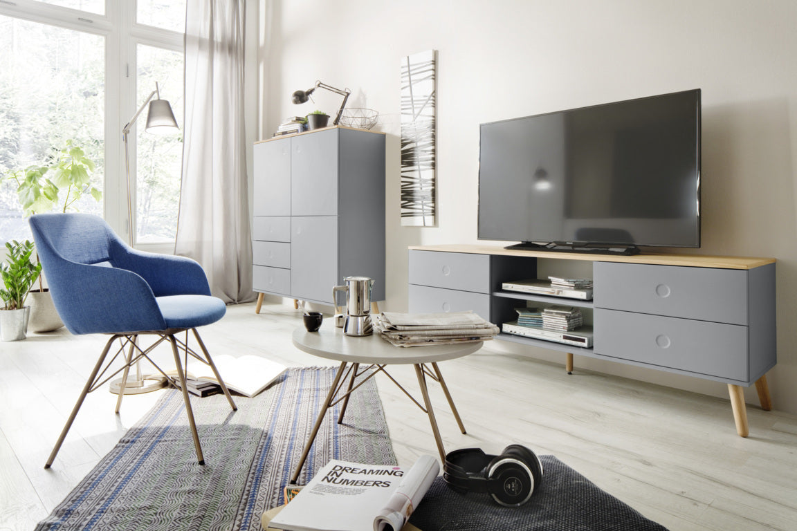 CASPER gray sideboard