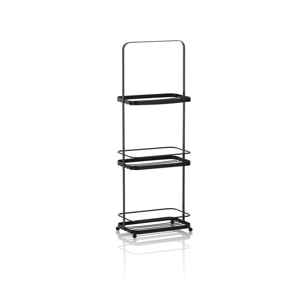 KOKO black floor shelf/organiser