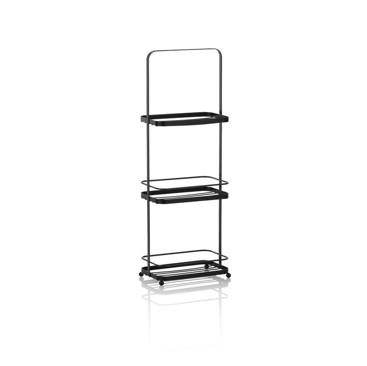 KOKO black floor shelf/organiser