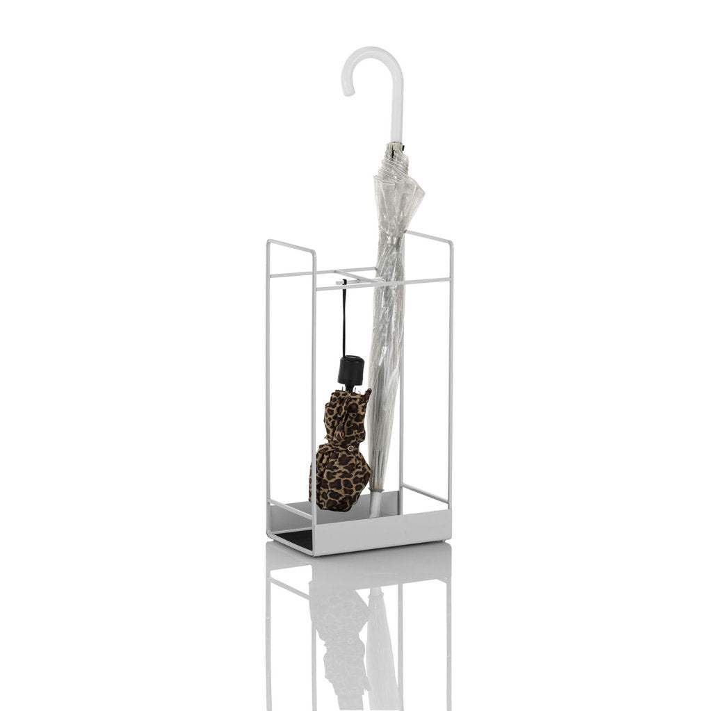 White KANJI umbrella stand