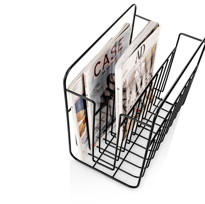 HIBI black magazine rack