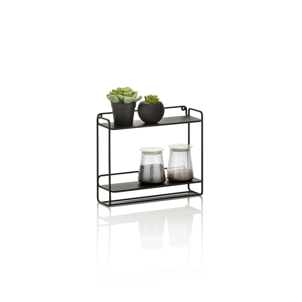 LOTO black wall shelf