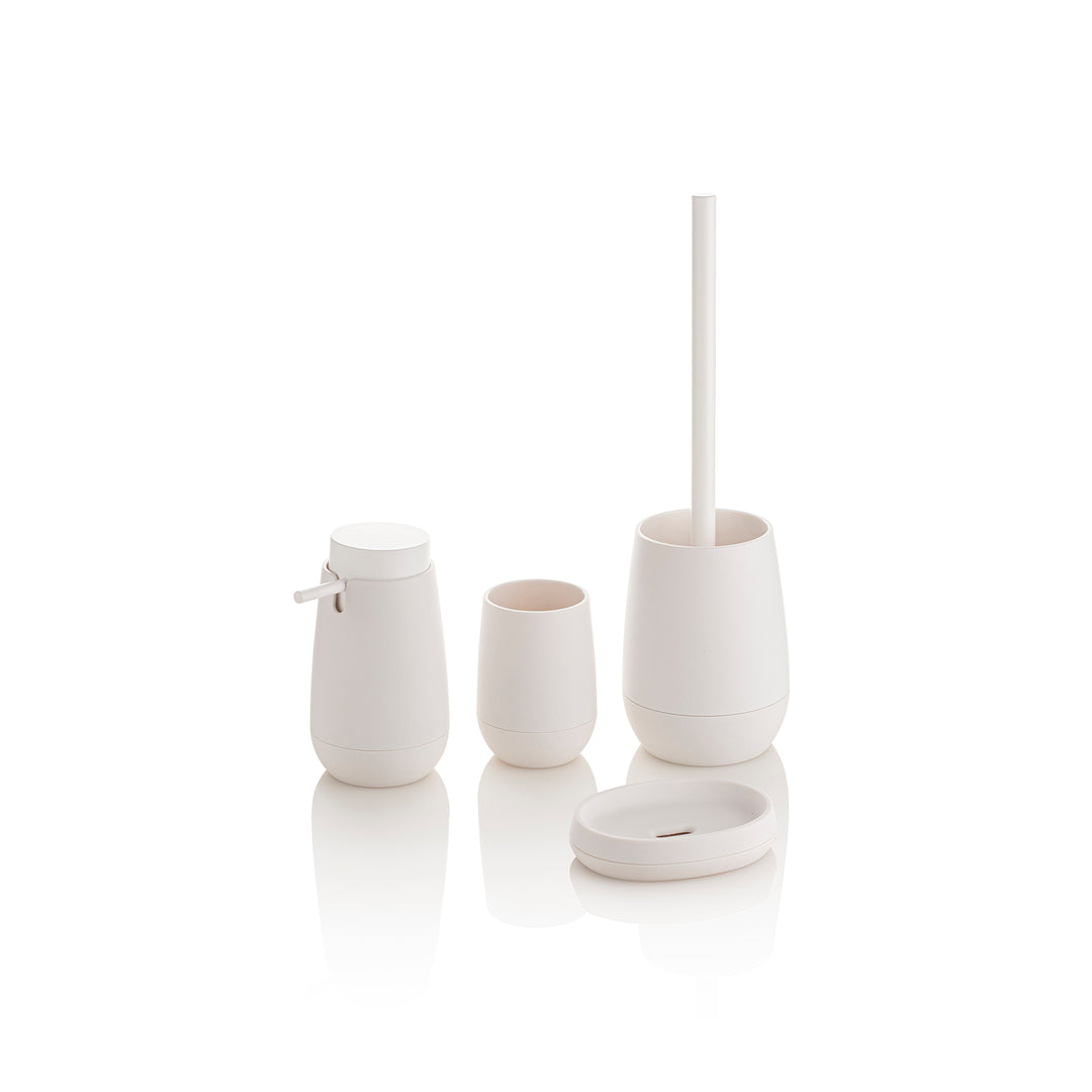 VOGUE white toothbrush holder