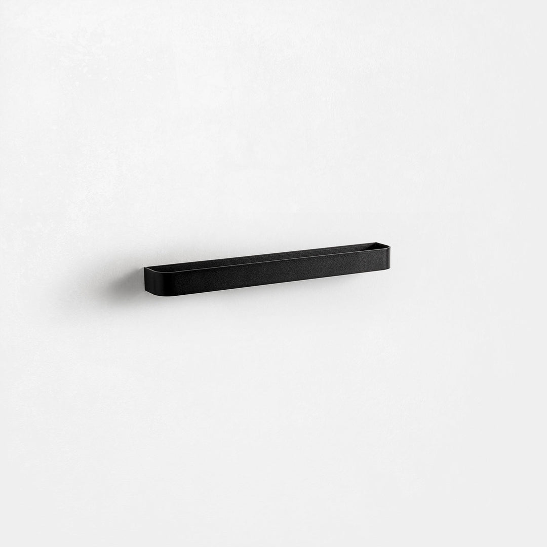 JIRO black wall towel holder