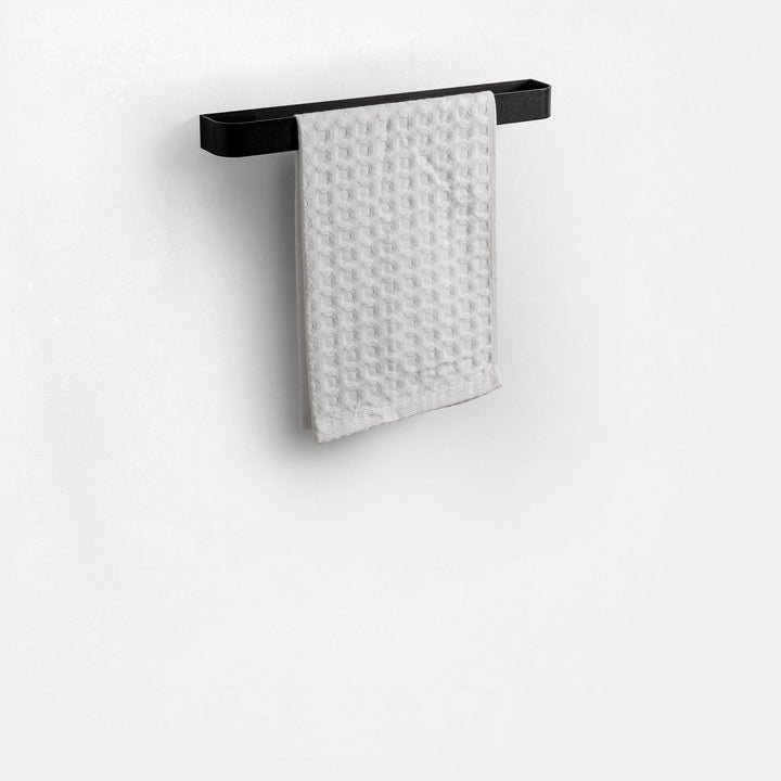 JIRO black wall towel holder