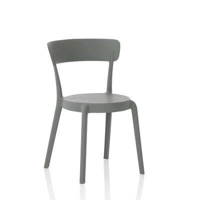 Set of 4 indoor/outdoor chairs MOSS grey