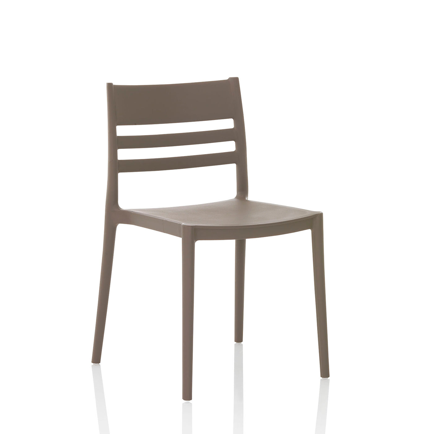 Set of 4 indoor/outdoor chairs CLYDE grey