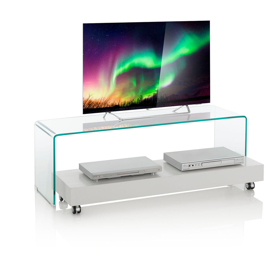 White ELM TV stand