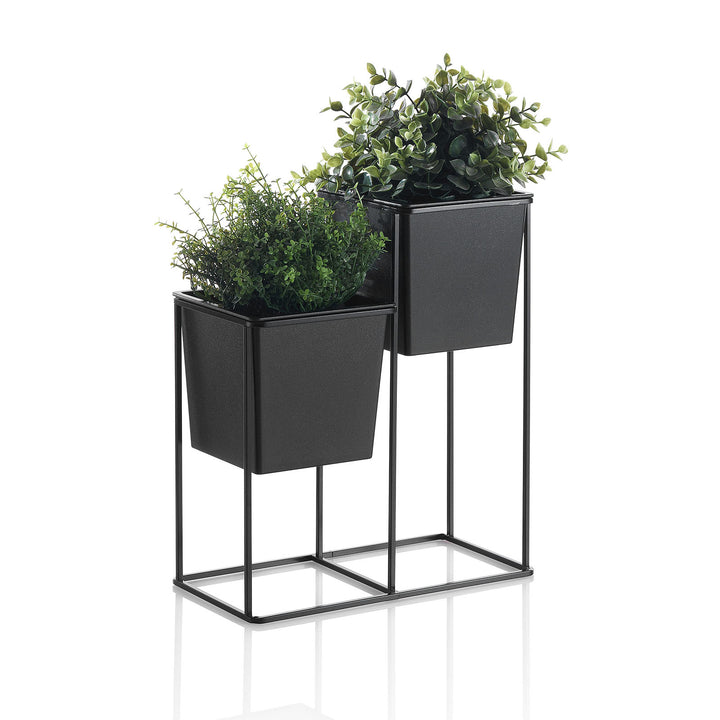 HUA Double Plant Support Black