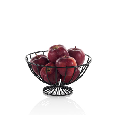 ZOE black fruit bowl