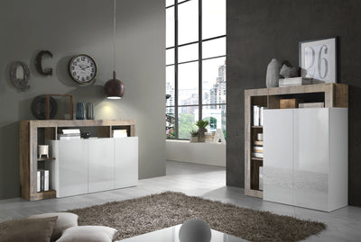 NETTUNO white/pear sideboard