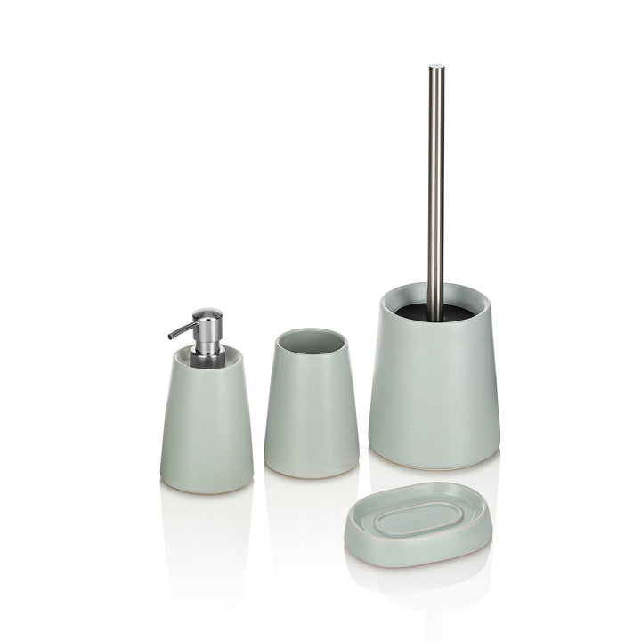 KIVI gray 4-piece bathroom set