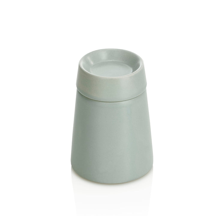 KIVI gray cotton swab container