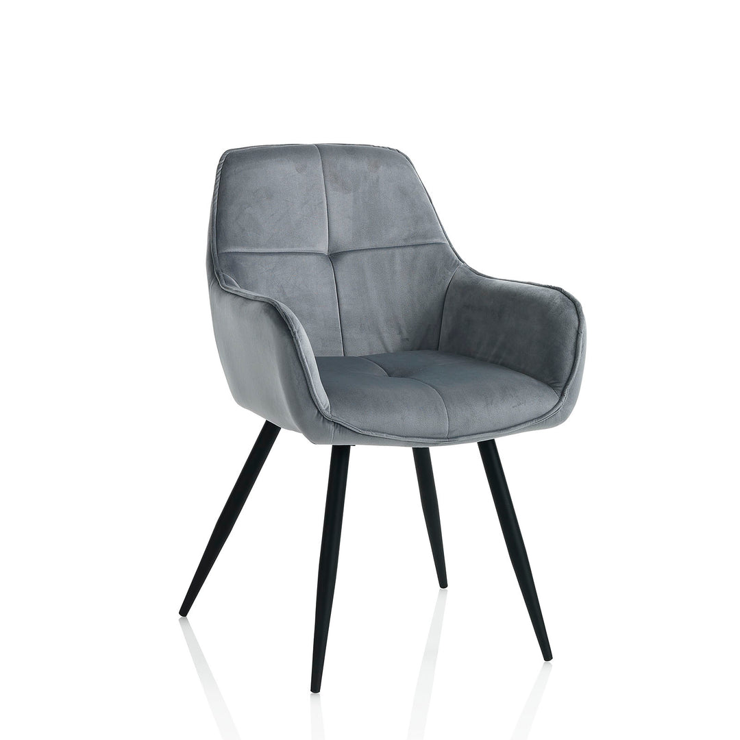 Set 2 Poltroncine FLIRT grigio