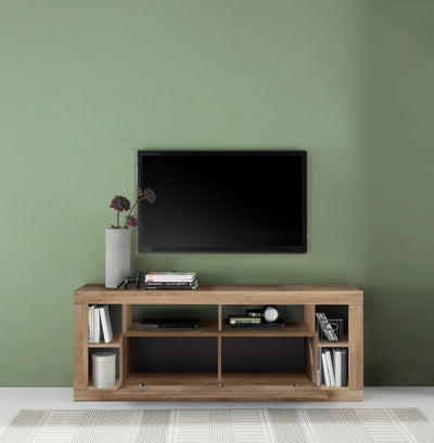 TV stand TIAKI honey oak 170cm 1 flap