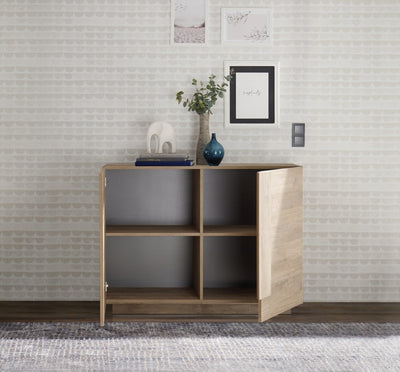 LOMPAT sideboard honey oak 120cm 2 doors