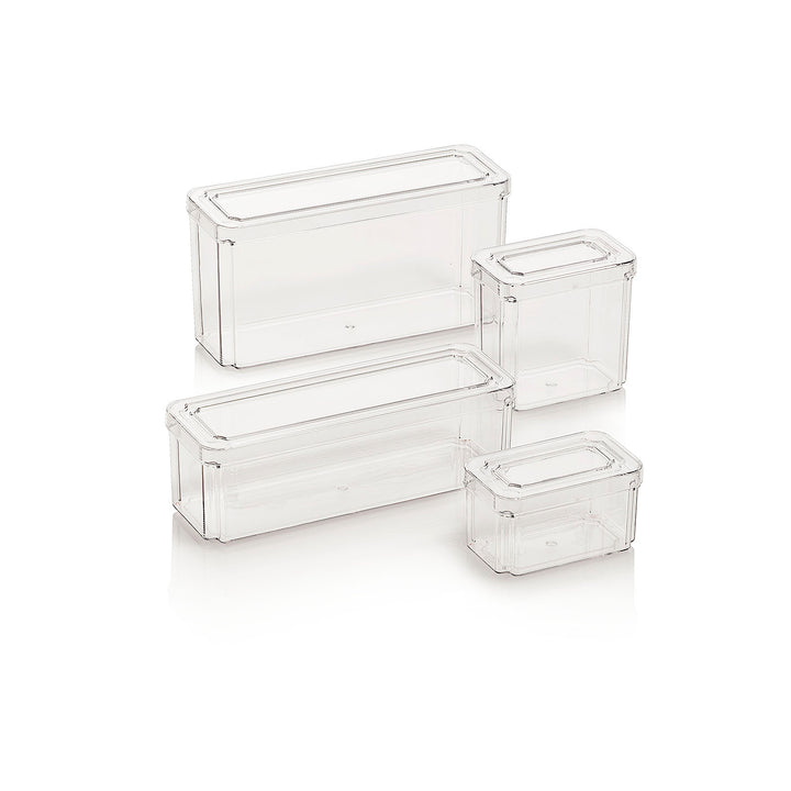 Set of 4 KIN containers with lids