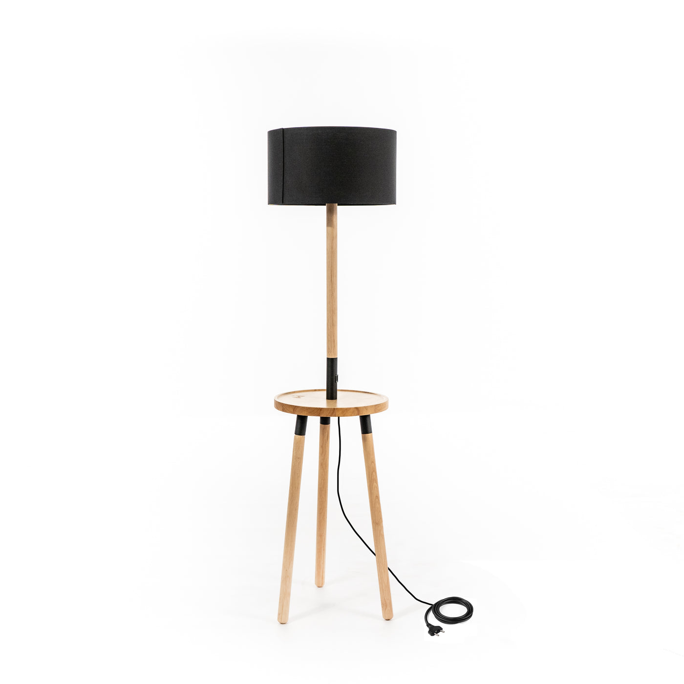 THYRA black floor lamp