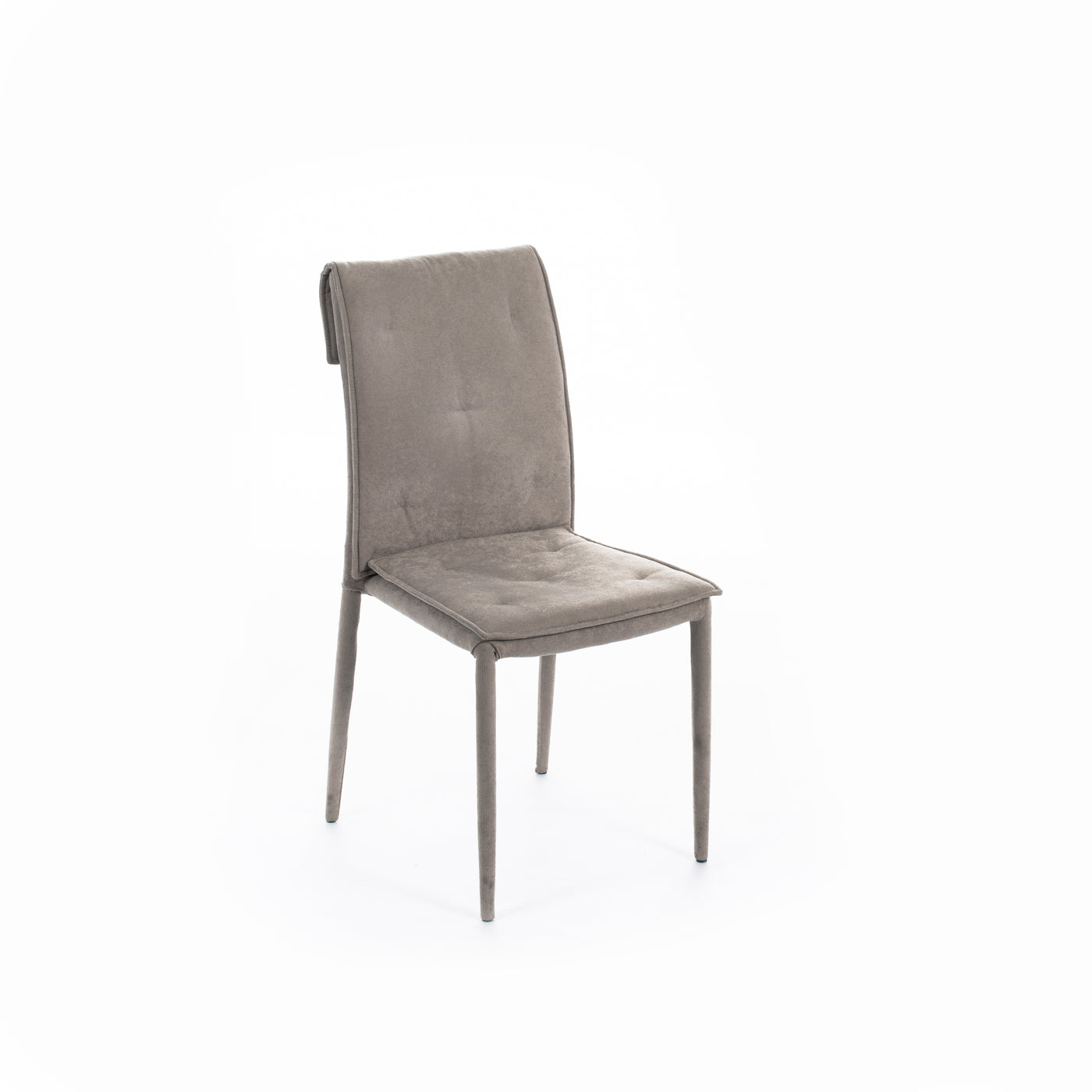 Set of 4 light gray MARGOT chairs