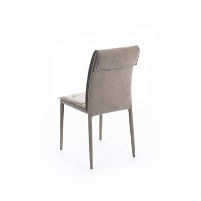 Set of 4 light gray MARGOT chairs