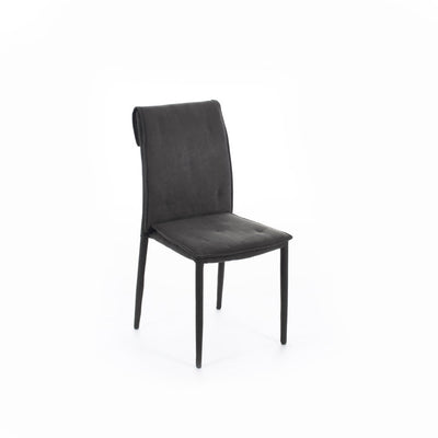 Set of 4 dark gray MARGOT chairs