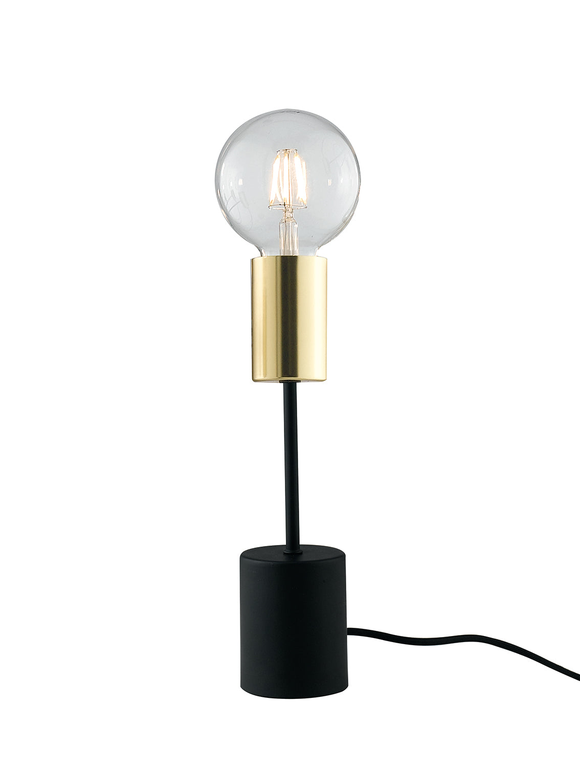 OXFORD black/gold table lamp