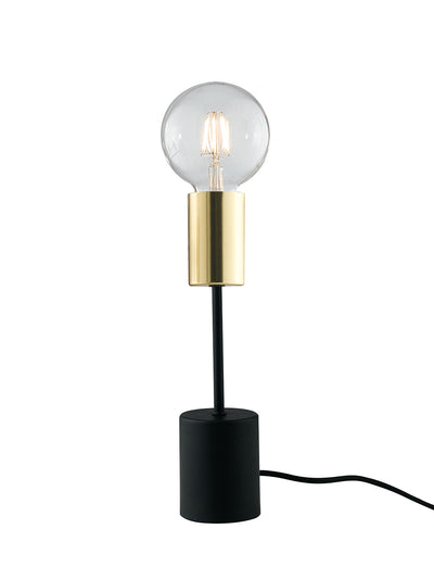 OXFORD black/gold table lamp