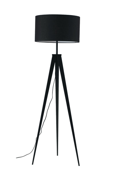 BERTHA black floor lamp