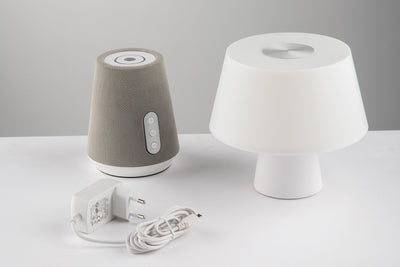 ROONEY-Lampe mit Lautsprecher und USB