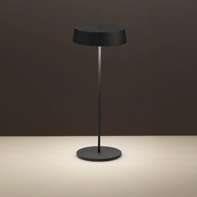 BISTROT black rechargeable table lamp