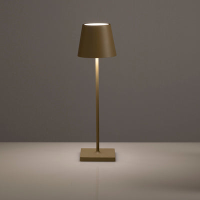 KIMA gold rechargeable table lamp