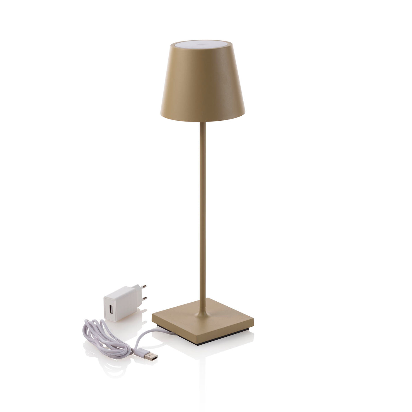 KIMA gold rechargeable table lamp