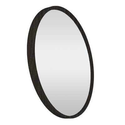 LUND black wall mirror 60cm