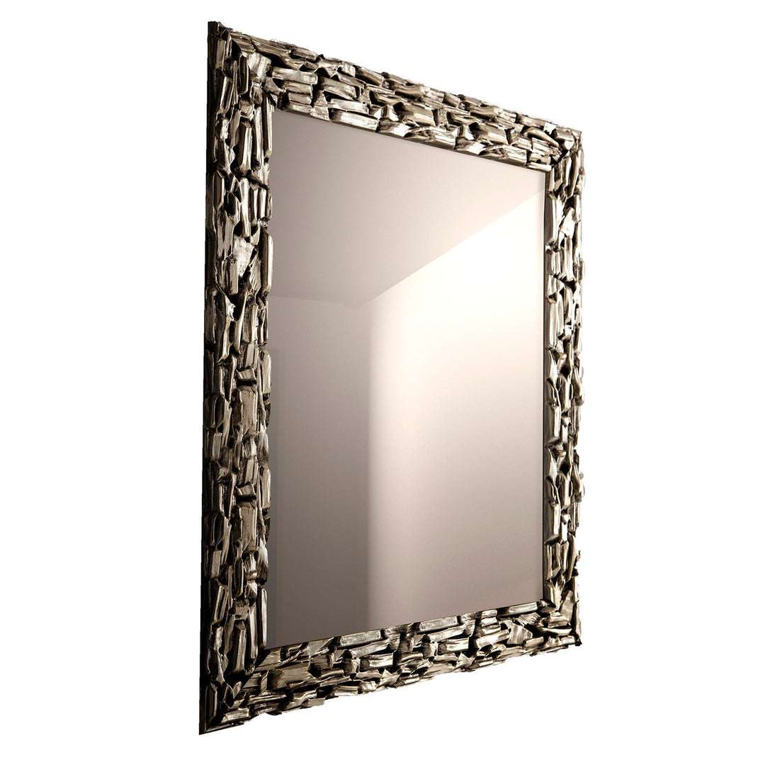 LINZ silver wall mirror