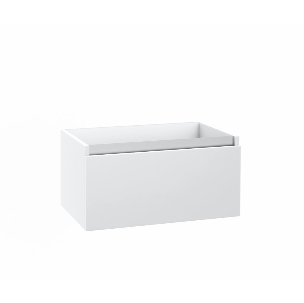 PERTH white 1-drawer washbasin unit 70 cm