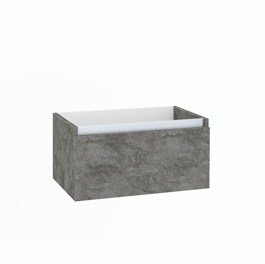 Washbasin unit 1 drawer PERTH oxide 70 cm