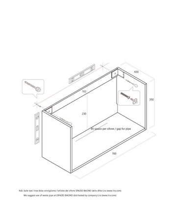 Zusammensetzung 5 Stück PERTH Polarkiefer 170cm