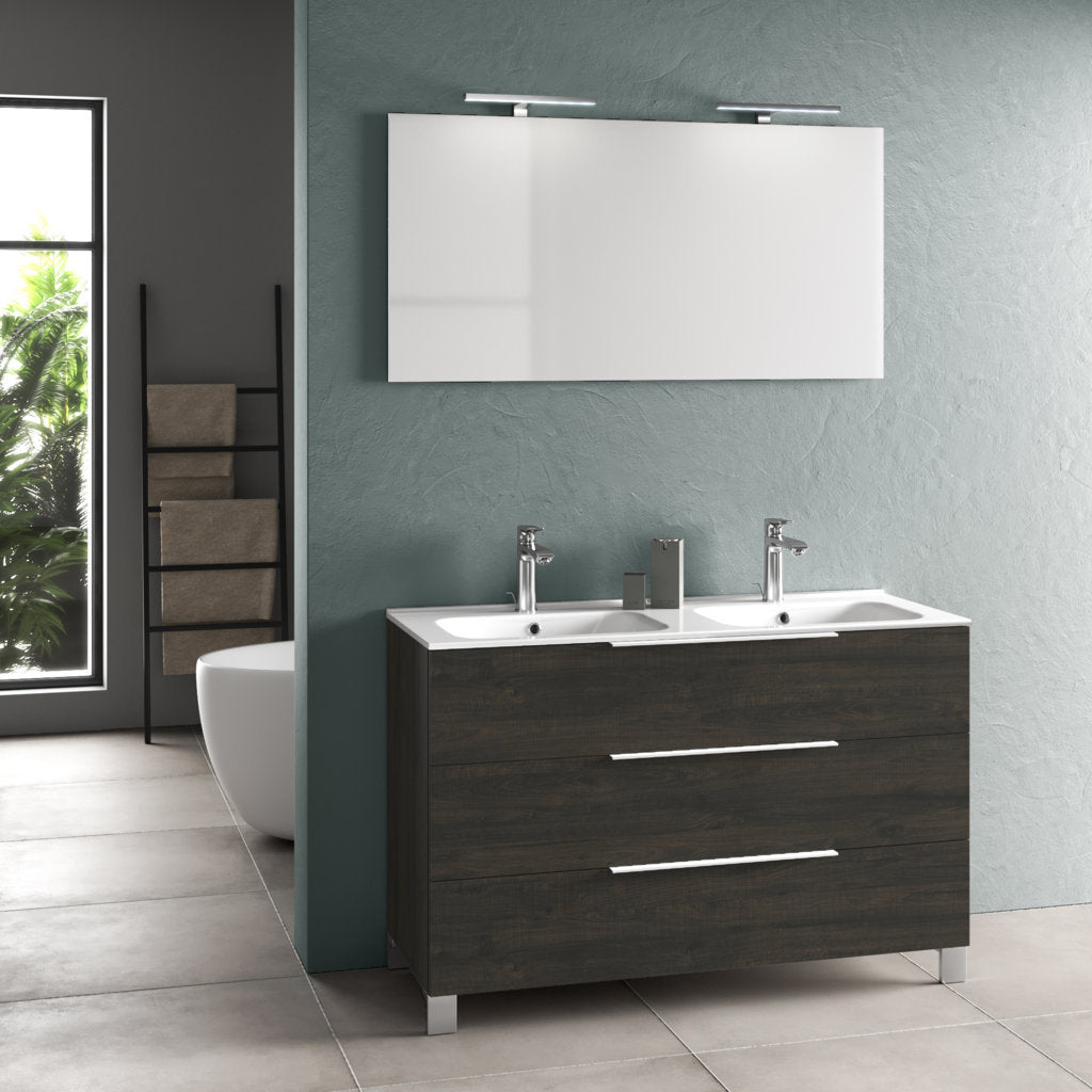 Double basin composition 4 MALMO dark brown