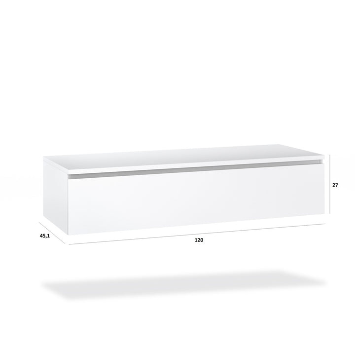 Composizione 7 pezzi YOKA rovere miele/bianco