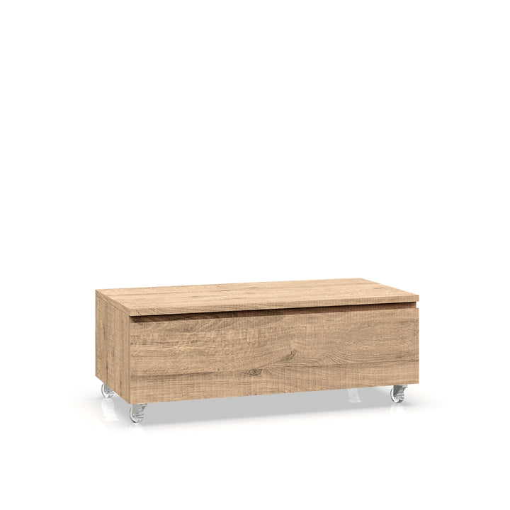 YOKA honey oak chest of drawers 90 cm