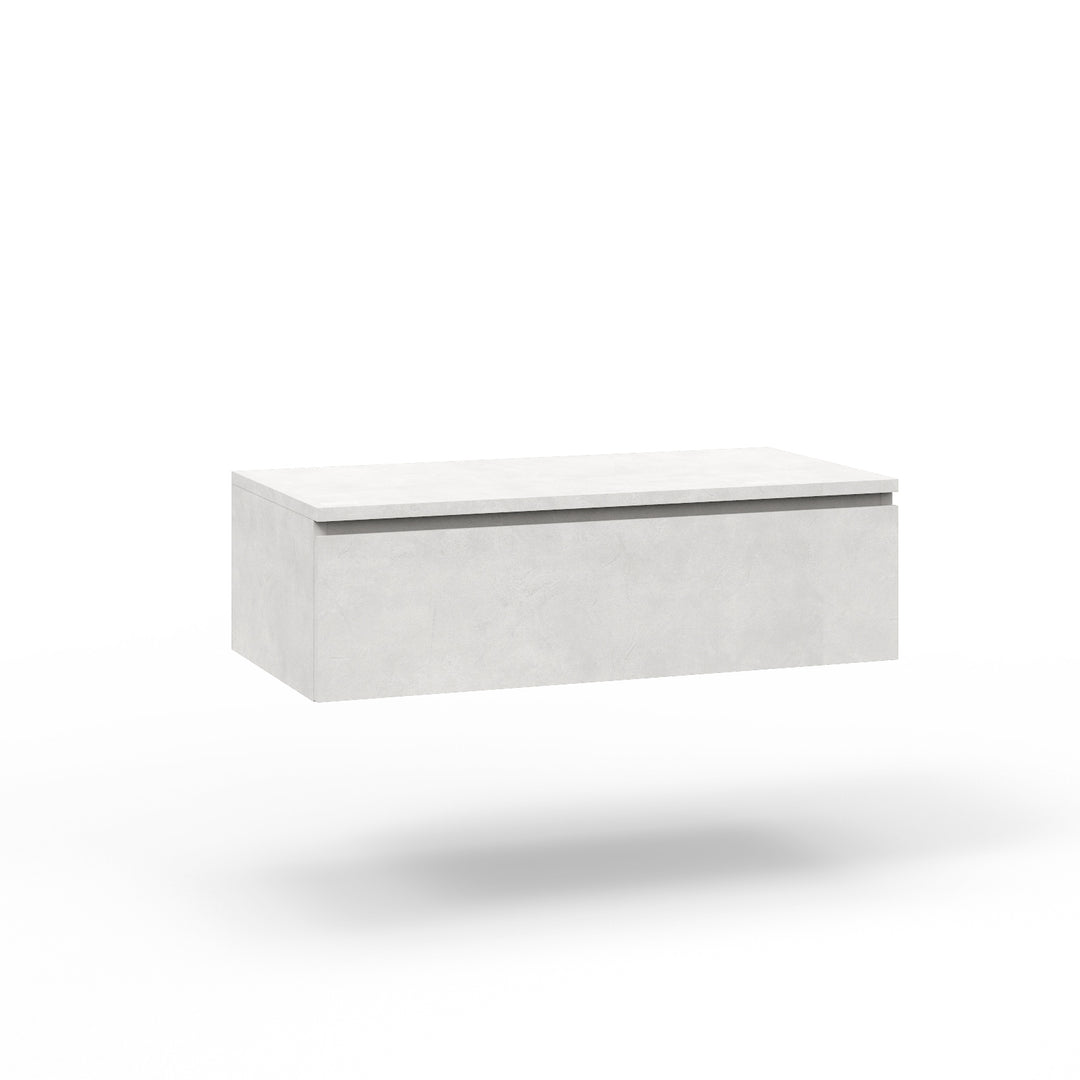 Stone white YOKA base with top 1 drawer