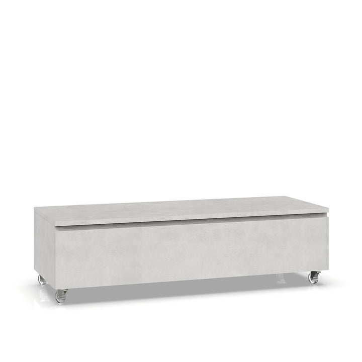 Cassettiera YOKA bianco pietra 120 cm