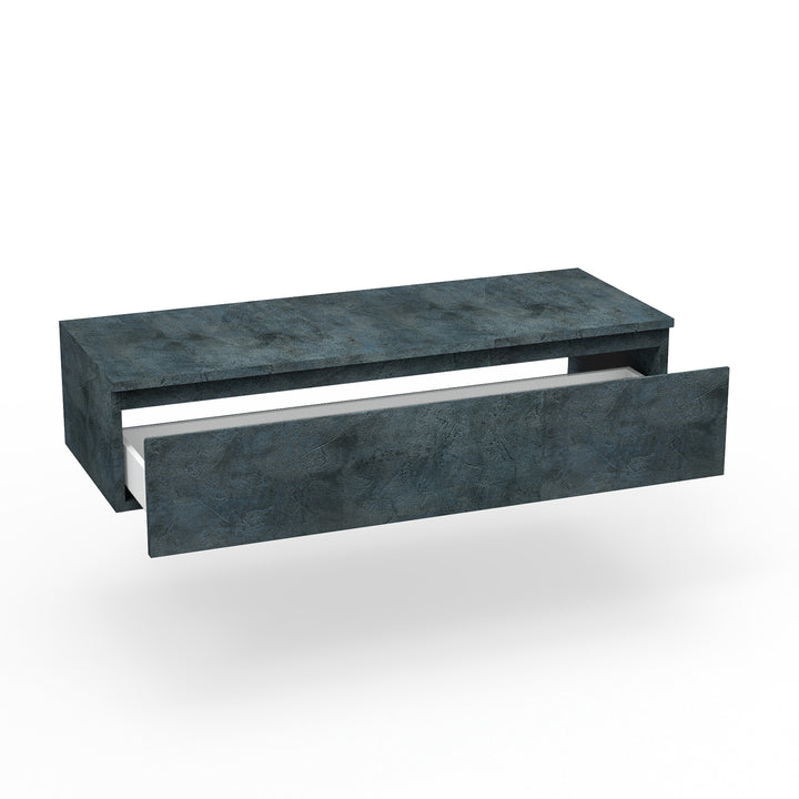 Base with 1 drawer top YOKA stone blue 120 cm