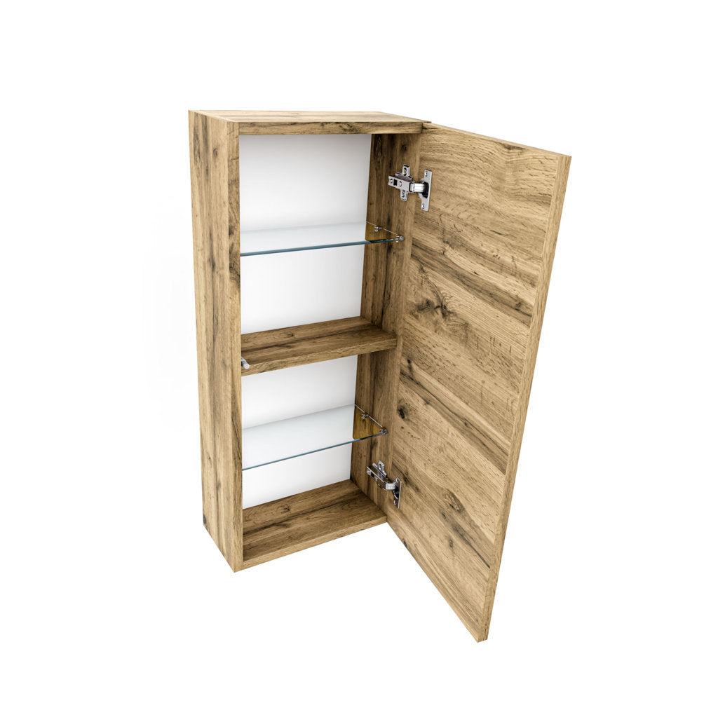 YOKA honey oak high wall unit