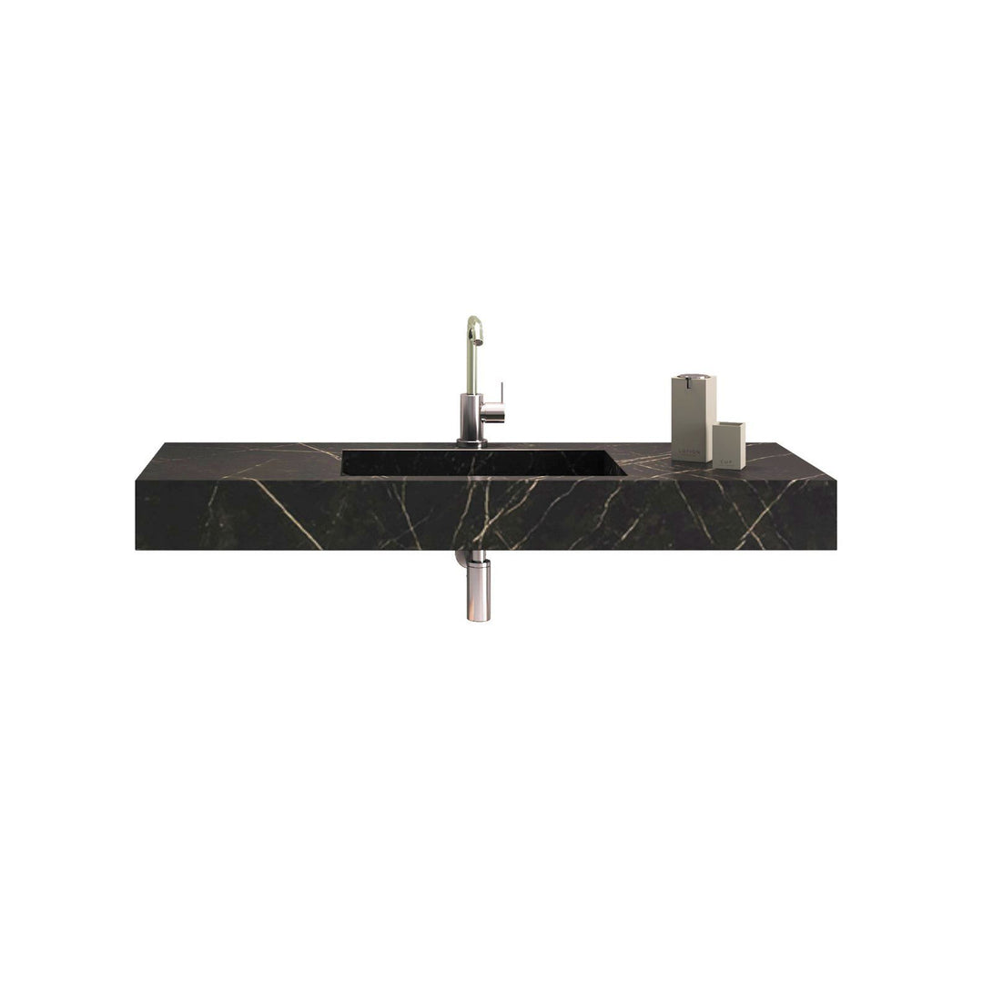 Integrated bathtub top 90 YOKA graphite